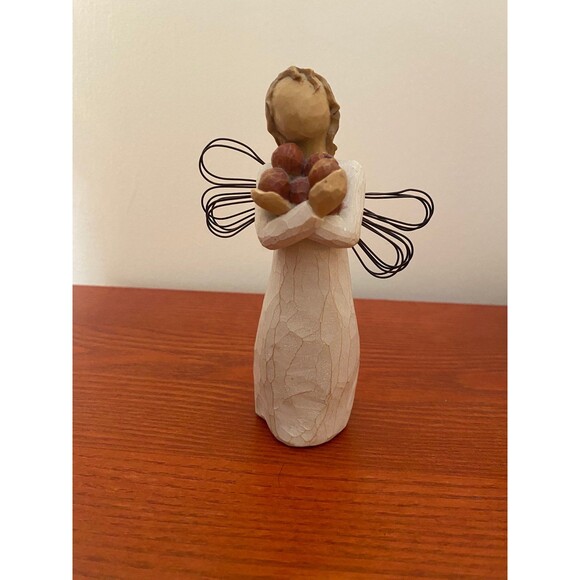 Willow Tree Figurine Set – “Heart of Gold” & “Abundance” Angels - Picture 2 of 7